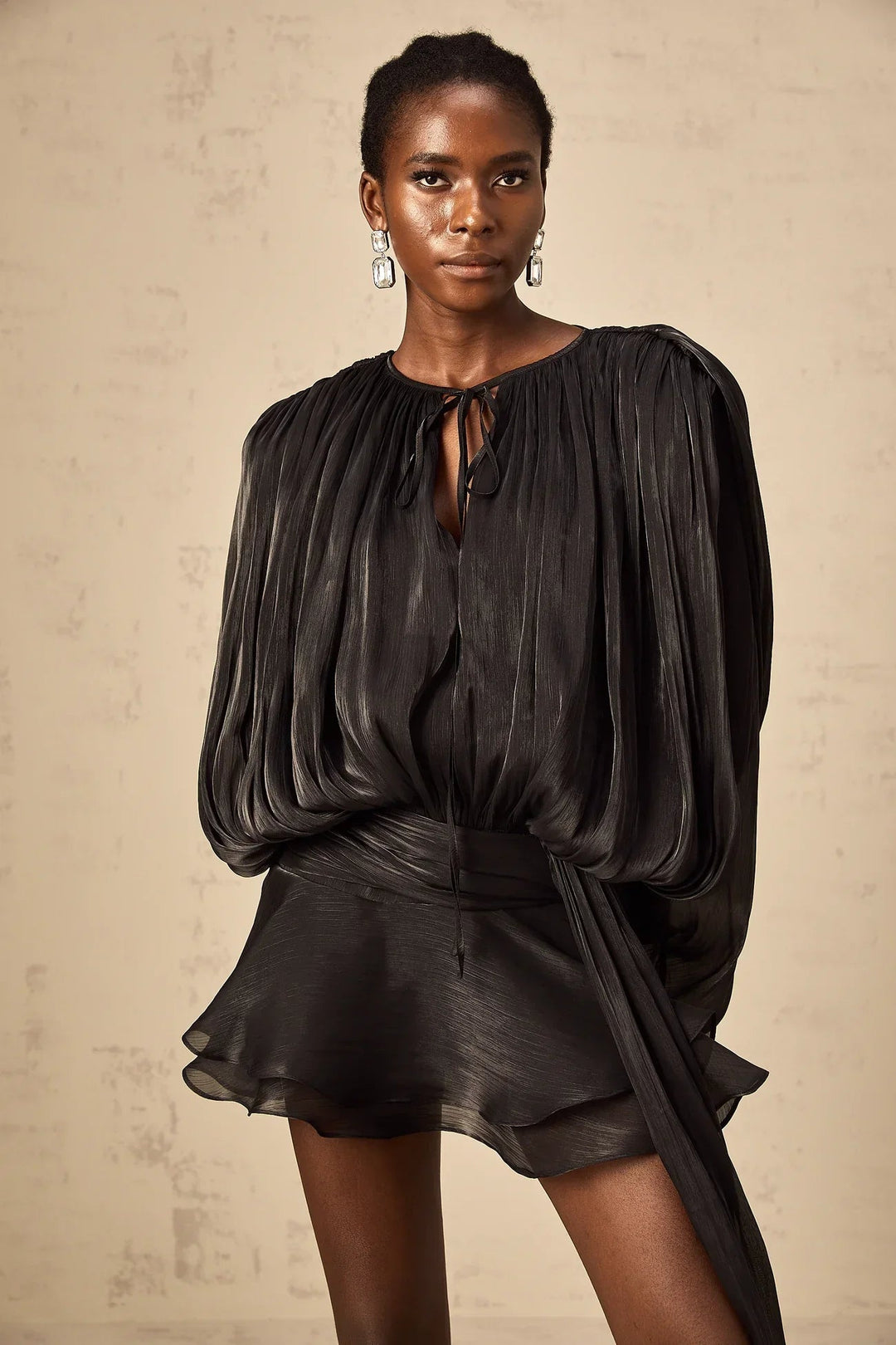 Indy | Flowing Satin Dress in first_variant_option1 | Elegant Women&