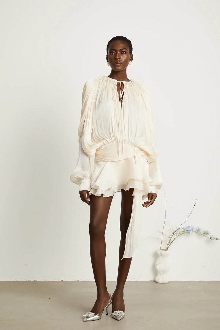 Indy | Flowing Satin Dress in first_variant_option1 | Elegant Women&