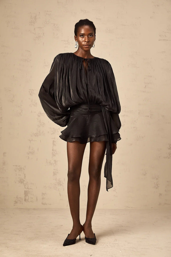 Indy | Flowing Satin Dress in first_variant_option1 | Elegant Women&
