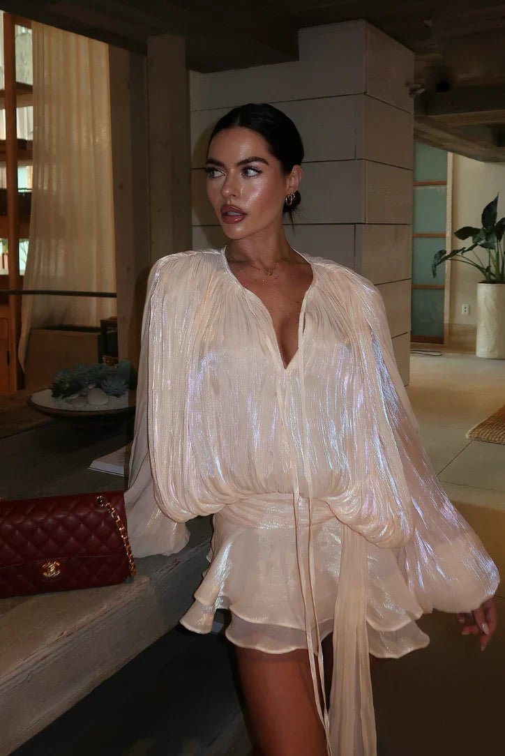Indy | Flowing Satin Dress in first_variant_option1 | Elegant Women&
