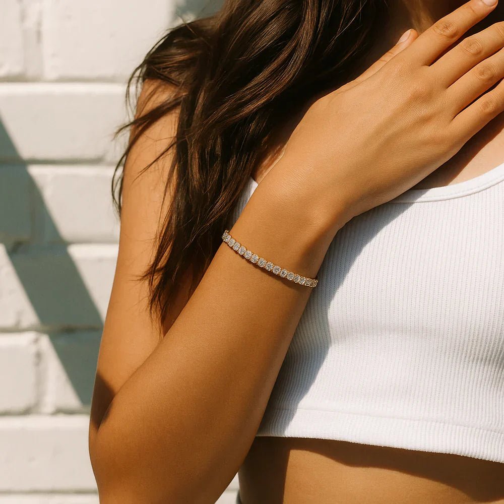 Irmelin | Gold Statement Bracelet in first_variant_option1 | Elegant Women&