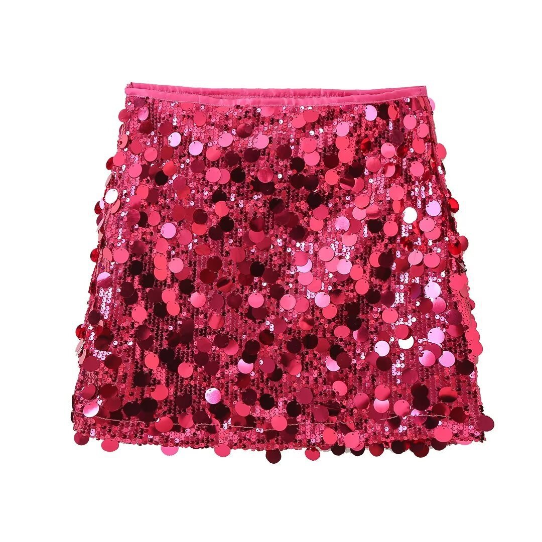 Isla | Sparkling Sequin Skirt in first_variant_option1 | Elegant Women&