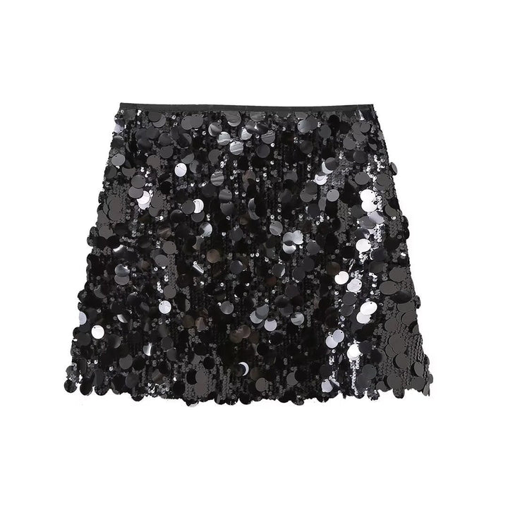 Isla | Sparkling Sequin Skirt in first_variant_option1 | Elegant Women&