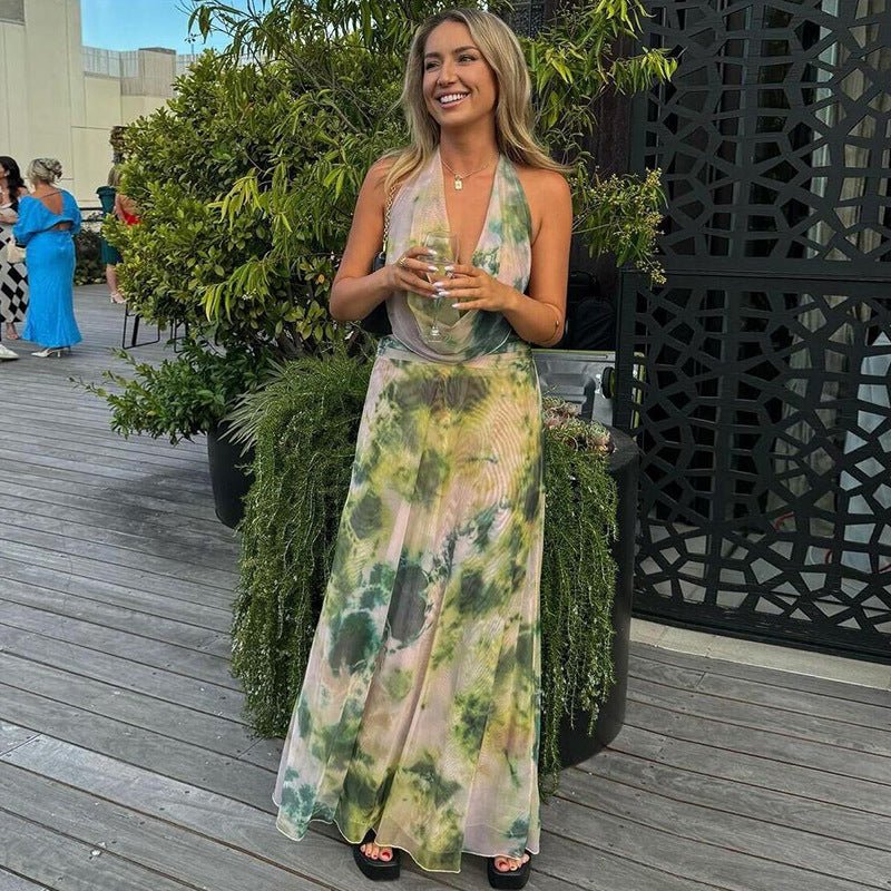 Isley | Drape Maxi Dress in first_variant_option1 | Elegant Women&