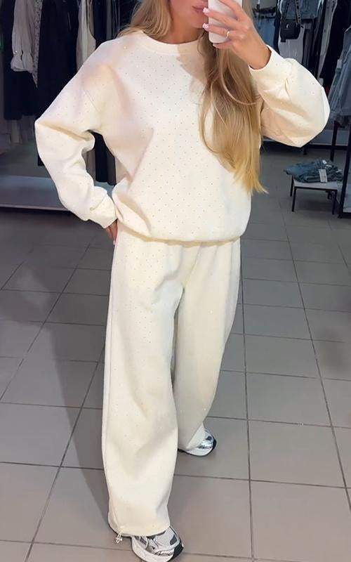 Ivey | Sparkly Tracksuit in first_variant_option1 | Elegant Women&