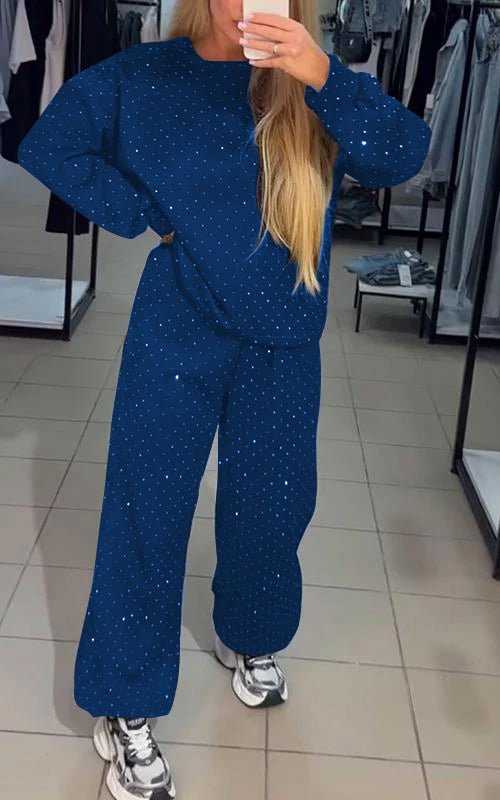 Ivey | Sparkly Tracksuit in first_variant_option1 | Elegant Women&