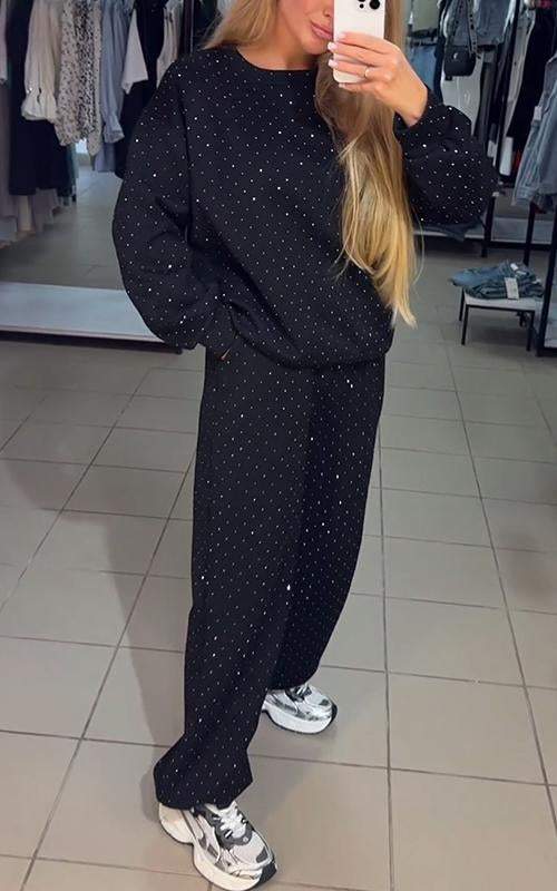 Ivey | Sparkly Tracksuit in first_variant_option1 | Elegant Women's Dress - Maeve The Label