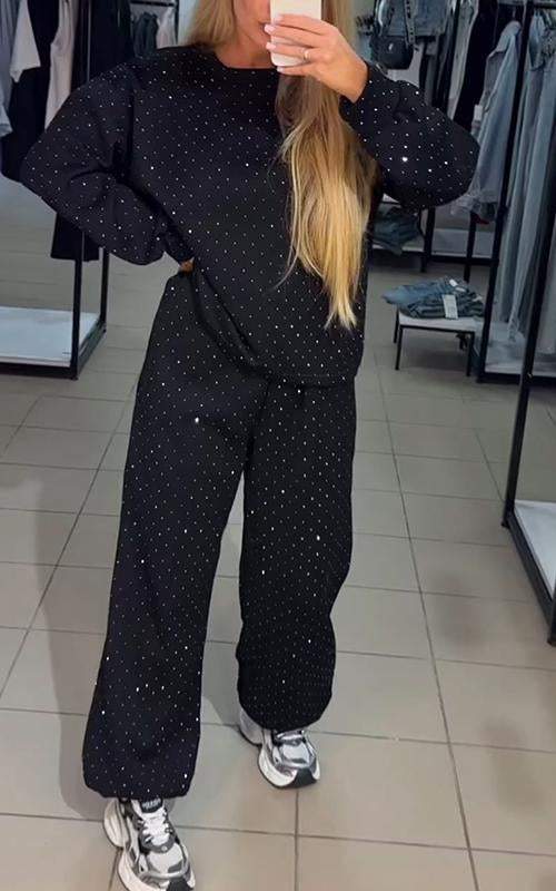 Ivey | Sparkly Tracksuit in first_variant_option1 | Elegant Women&