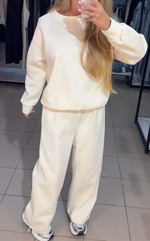 Ivey | Sparkly Tracksuit in first_variant_option1 | Elegant Women&