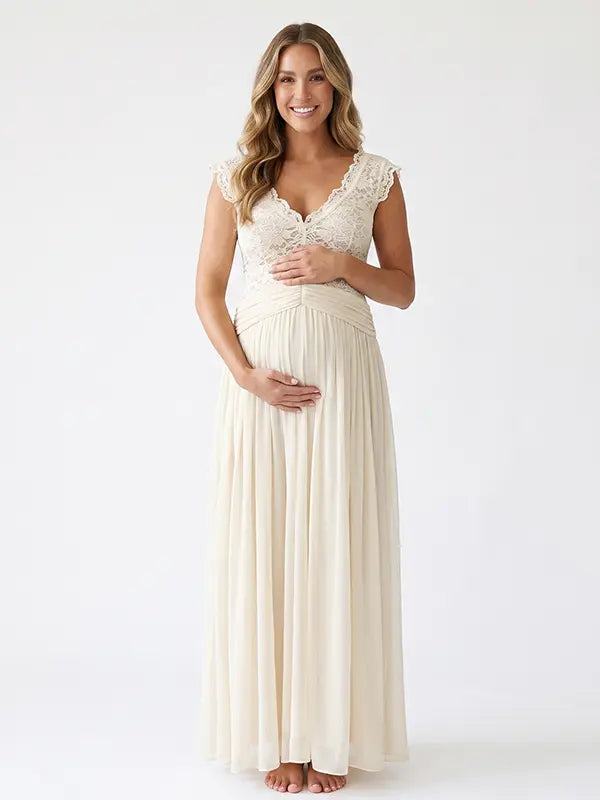 Cora | Maternity Maxi Dress