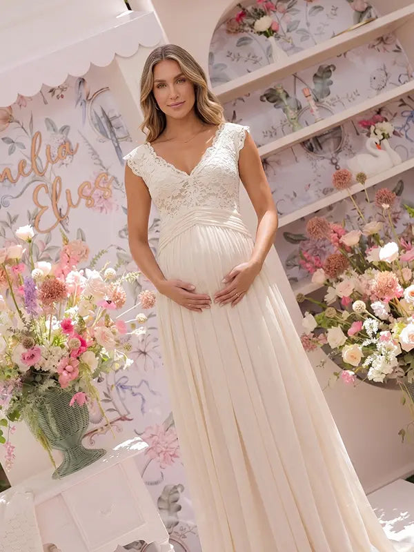 Cora | Maternity Maxi Dress