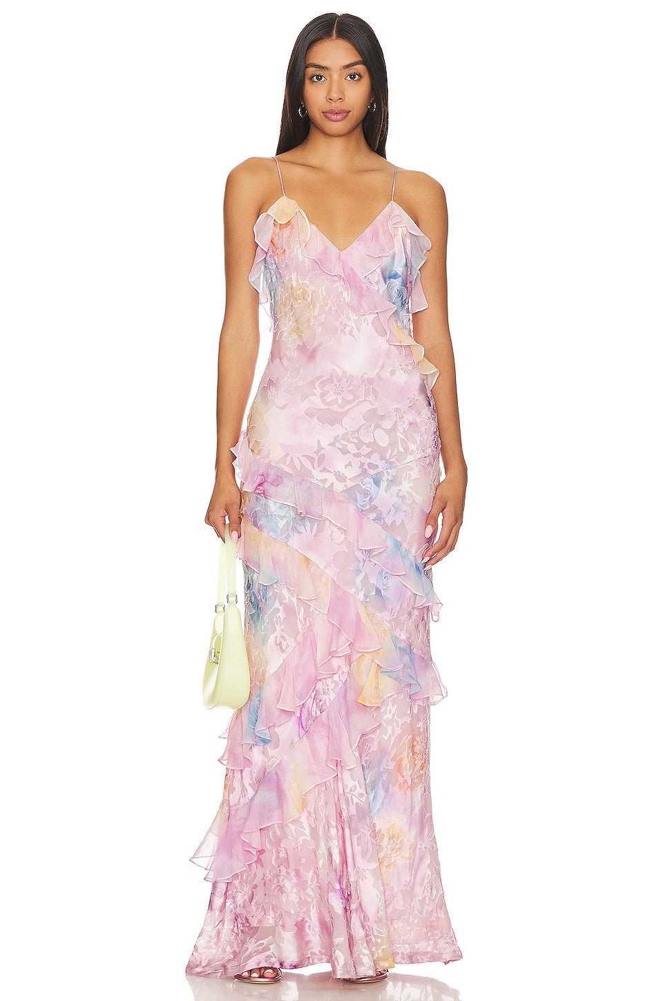 Izzy | Charming Ruffle Dress in first_variant_option1 | Elegant Women&