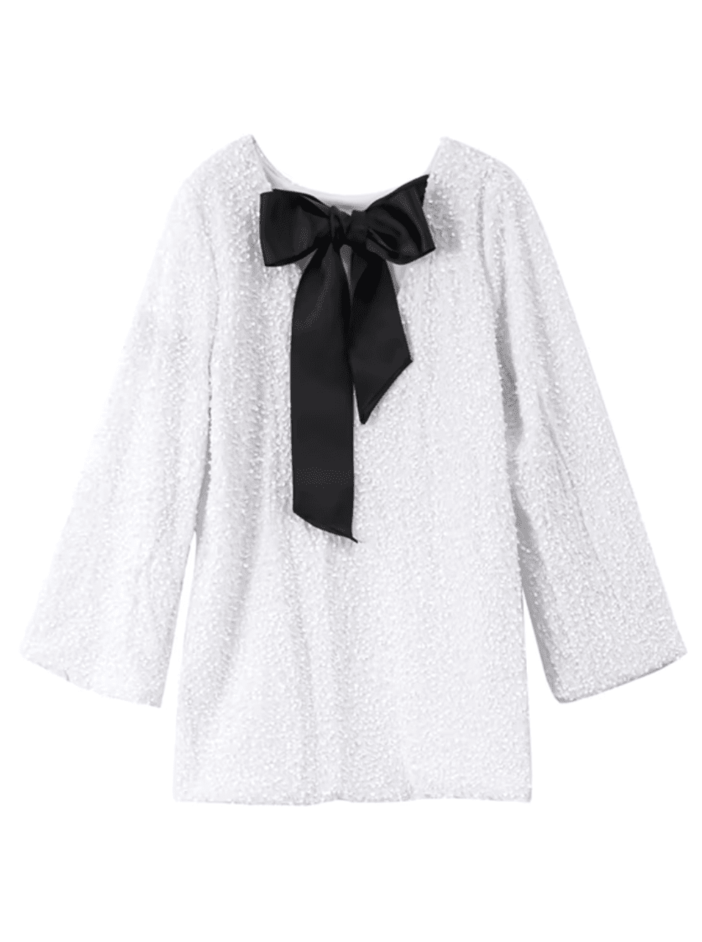 Izzy | Sequin Bow Dress in first_variant_option1 | Elegant Women&