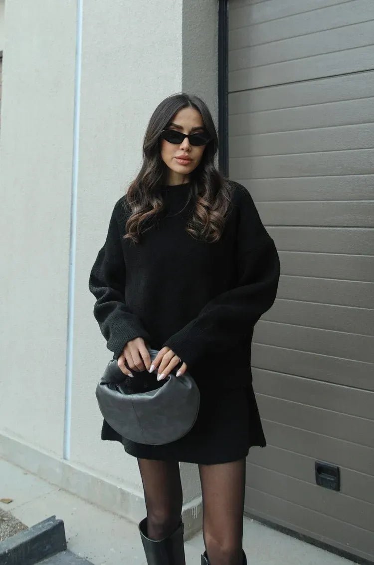 Jamie | Knitted Two Piece Set in first_variant_option1 | Elegant Women&