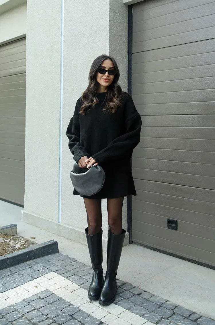 Jamie | Knitted Two Piece Set in first_variant_option1 | Elegant Women&