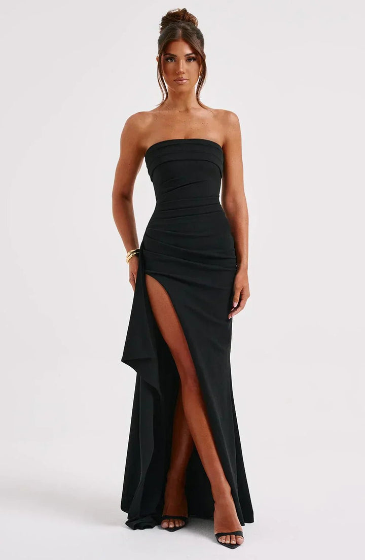 Jaycie | Radiance Split Dress in first_variant_option1 | Elegant Women&