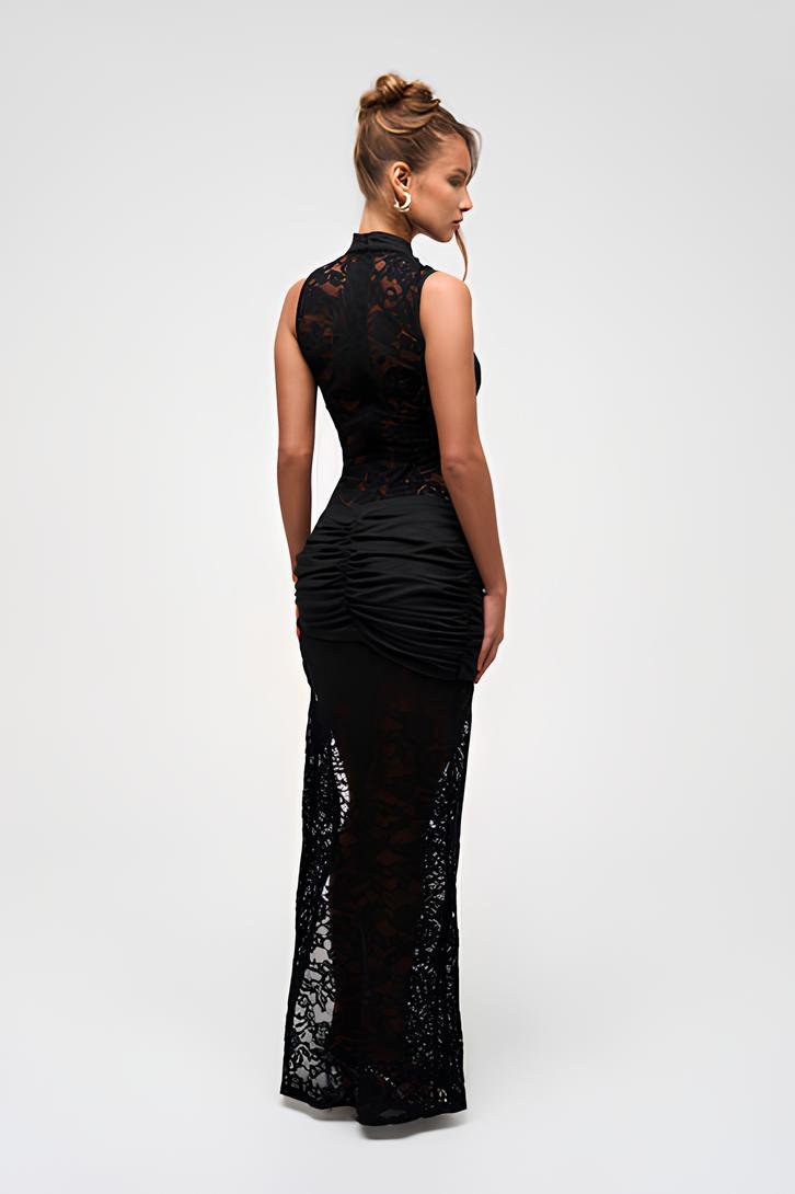 Jazzlyn | Lace Maxi Dress in first_variant_option1 | Elegant Women&