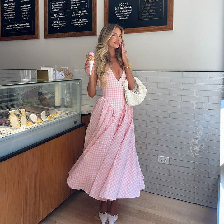 Jemima | Romantic Midi Dress in first_variant_option1 | Elegant Women&