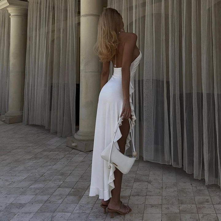 Jessa | Goddess - Inspired Asymmetrical Dress in first_variant_option1 | Elegant Women&