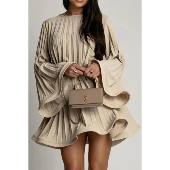 Jessie | Graceful Pleated Dress in first_variant_option1 | Elegant Women&