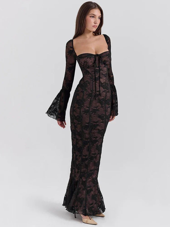 Joelle | Bodycon Lace Dress in first_variant_option1 | Elegant Women&