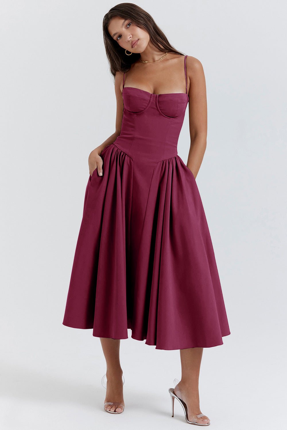 Judy | Waist Shaper Sundress in first_variant_option1 | Elegant Women&