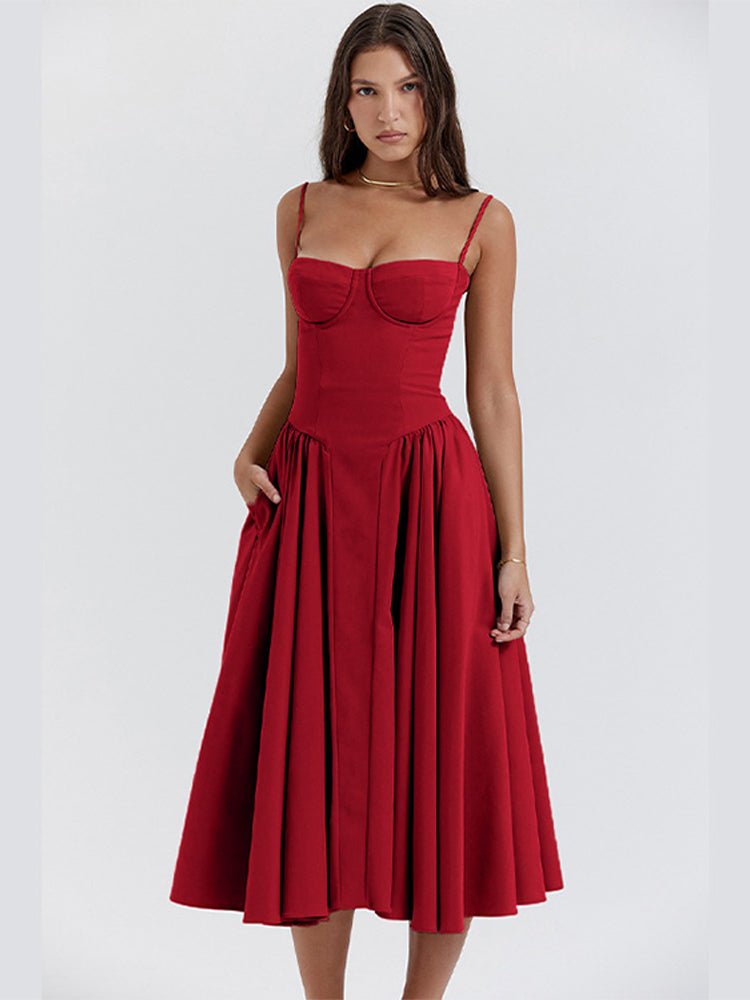 Judy | Waist Shaper Sundress in first_variant_option1 | Elegant Women&