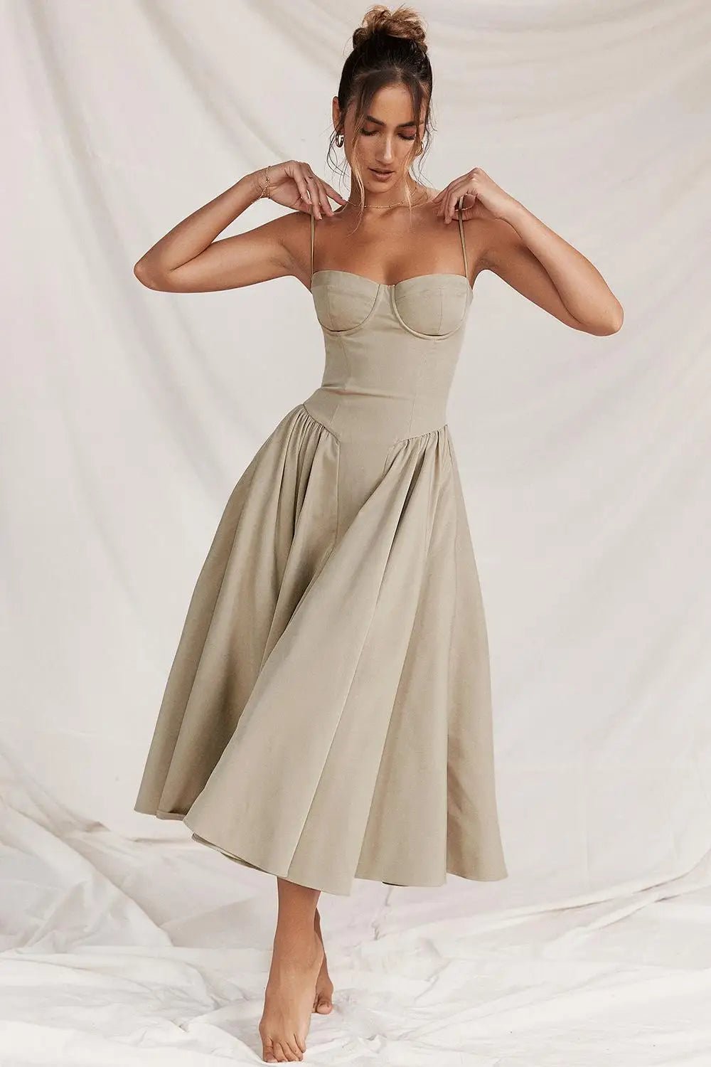 Judy | Waist Shaper Sundress in first_variant_option1 | Elegant Women&