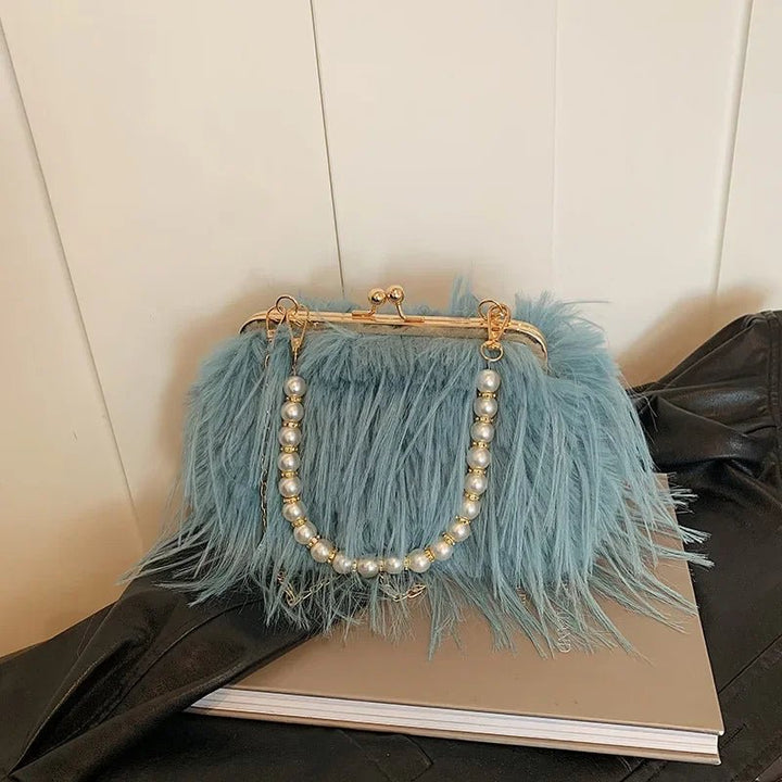 Julianna | Luxurious Feather Purse in first_variant_option1 | Elegant Women&