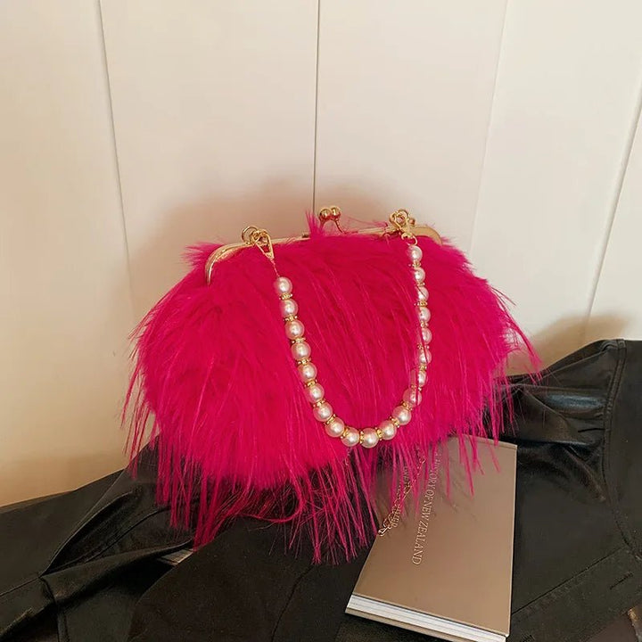 Julianna | Luxurious Feather Purse in first_variant_option1 | Elegant Women&