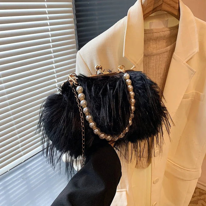 Julianna | Luxurious Feather Purse in first_variant_option1 | Elegant Women&