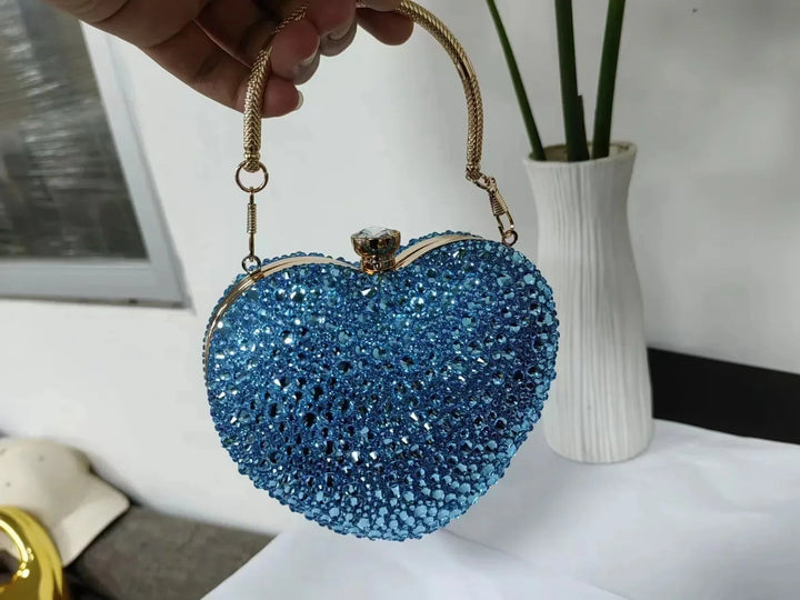Juliet | Dazzling Heart Handbag in first_variant_option1 | Elegant Women&