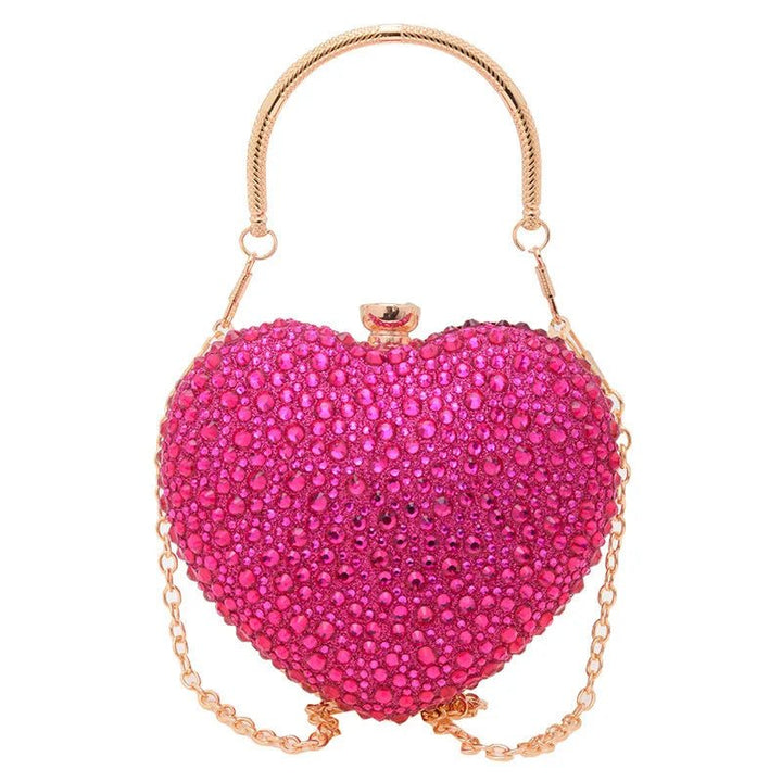 Juliet | Dazzling Heart Handbag in first_variant_option1 | Elegant Women&