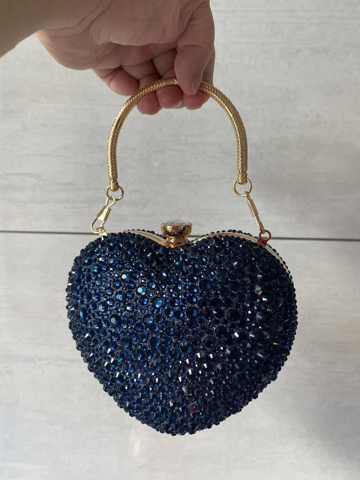 Juliet | Dazzling Heart Handbag in first_variant_option1 | Elegant Women&