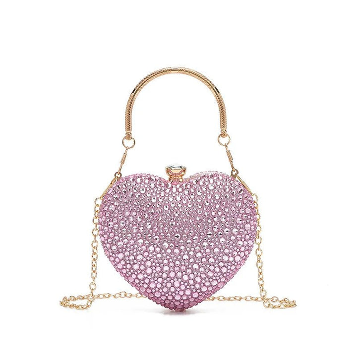 Juliet | Dazzling Heart Handbag in first_variant_option1 | Elegant Women&