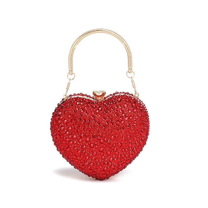 Juliet | Dazzling Heart Handbag in first_variant_option1 | Elegant Women&