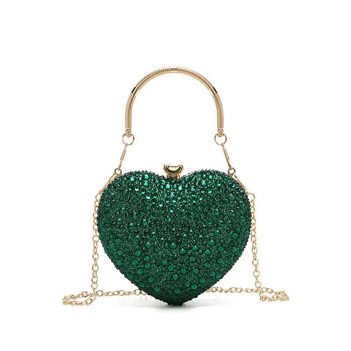 Juliet | Dazzling Heart Handbag in first_variant_option1 | Elegant Women&