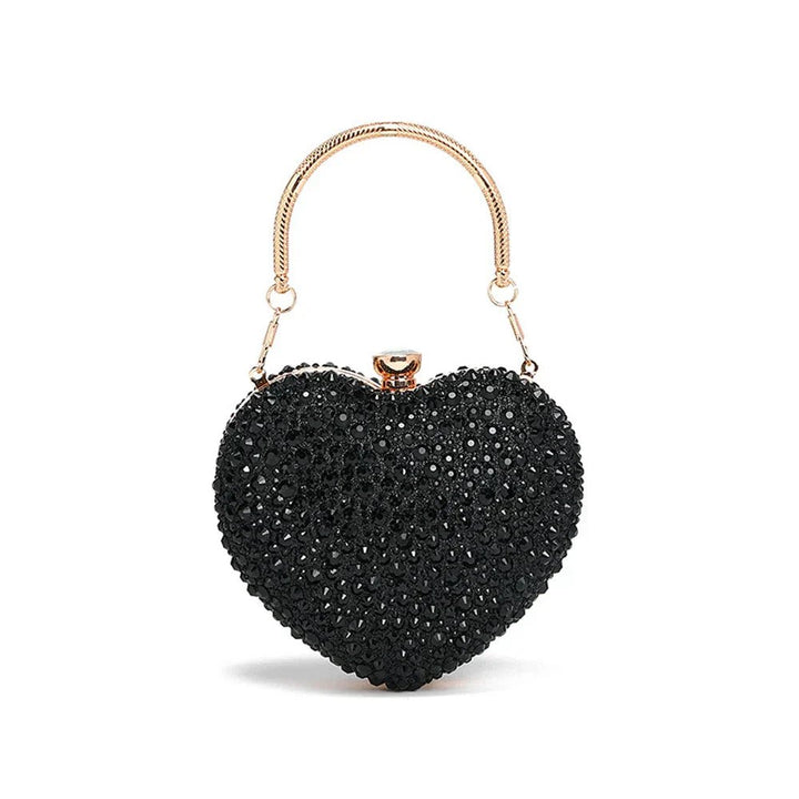 Juliet | Dazzling Heart Handbag in first_variant_option1 | Elegant Women&