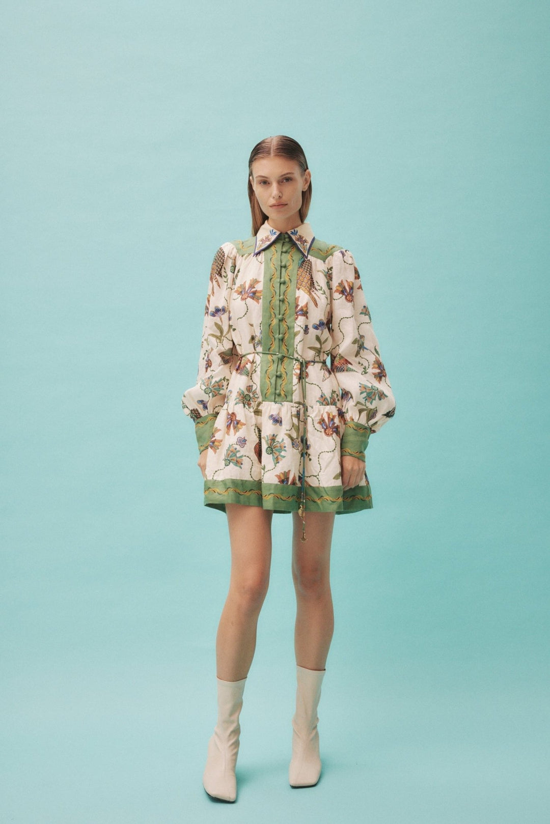 Kahlani | Playful Printed Dress in first_variant_option1 | Elegant Women&