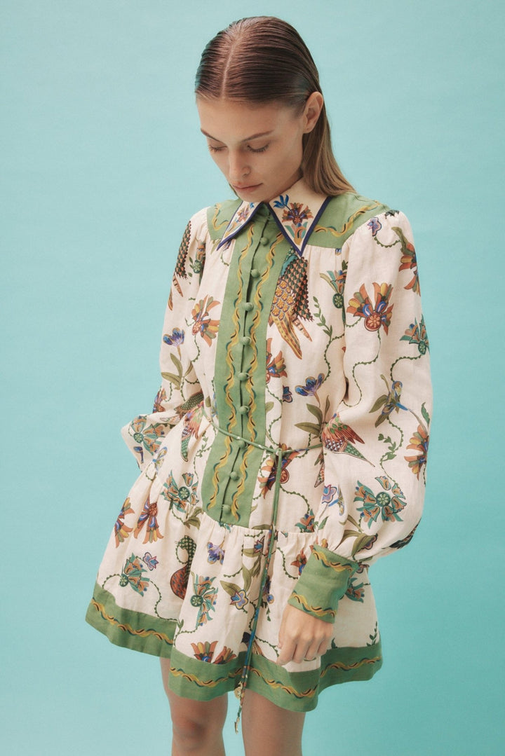 Kahlani | Playful Printed Dress in first_variant_option1 | Elegant Women&
