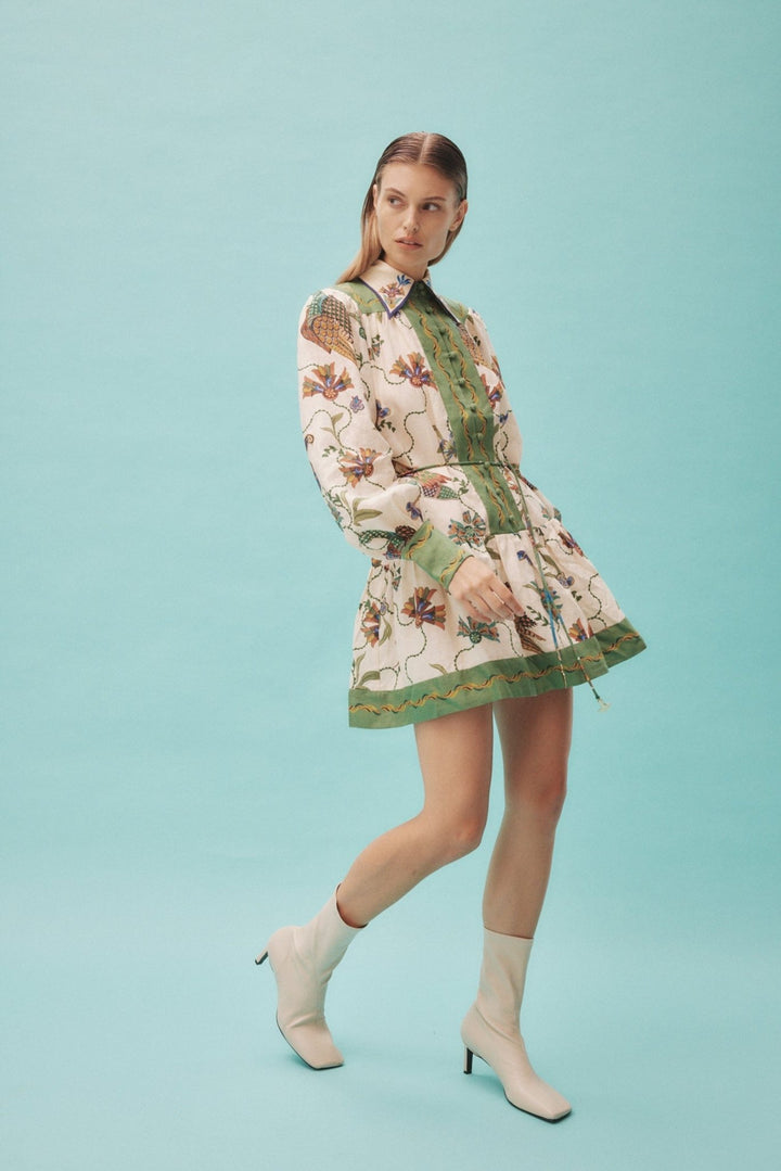 Kahlani | Playful Printed Dress in first_variant_option1 | Elegant Women&