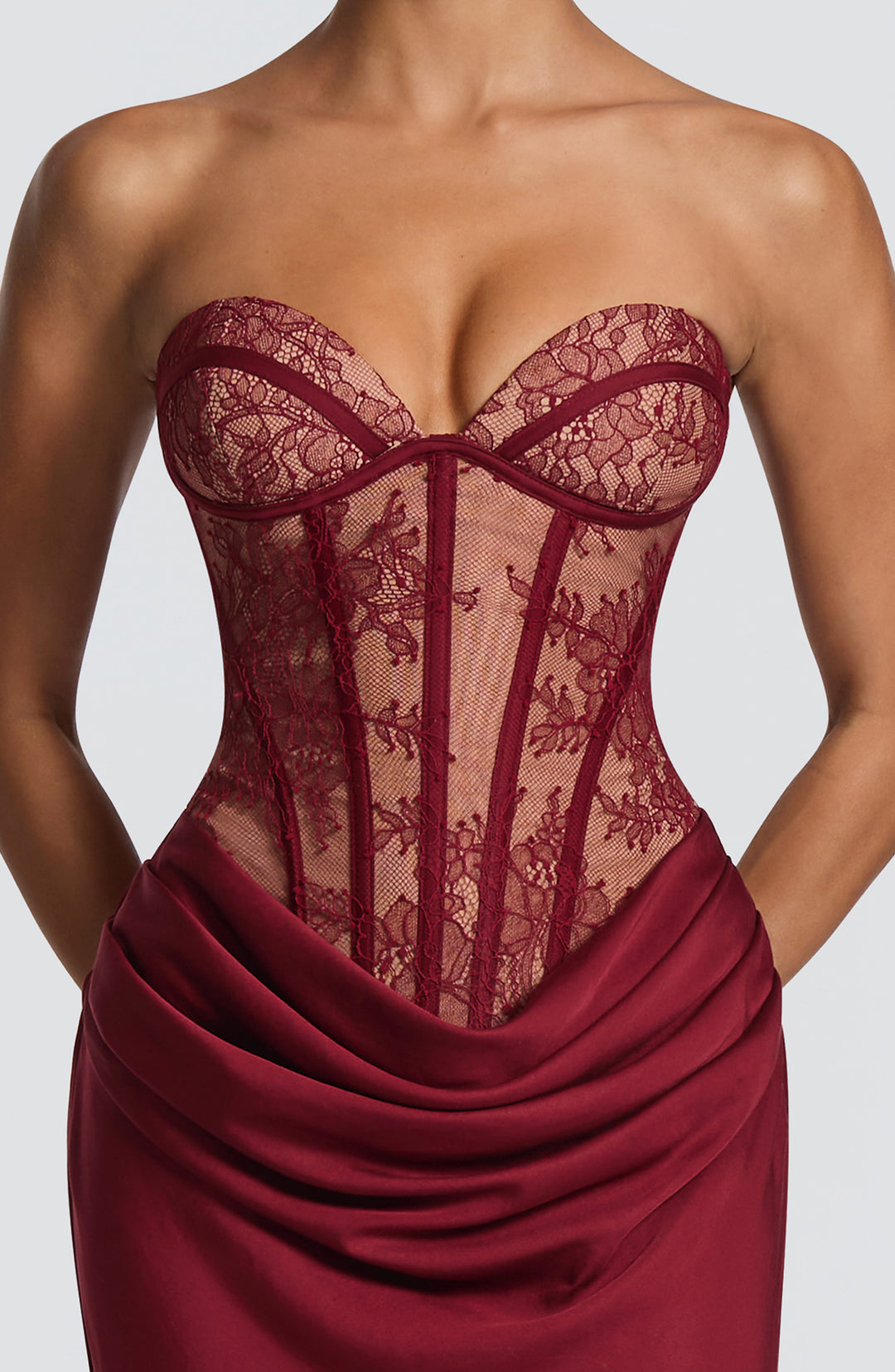 Evangeline | Strapless Maxi Dress