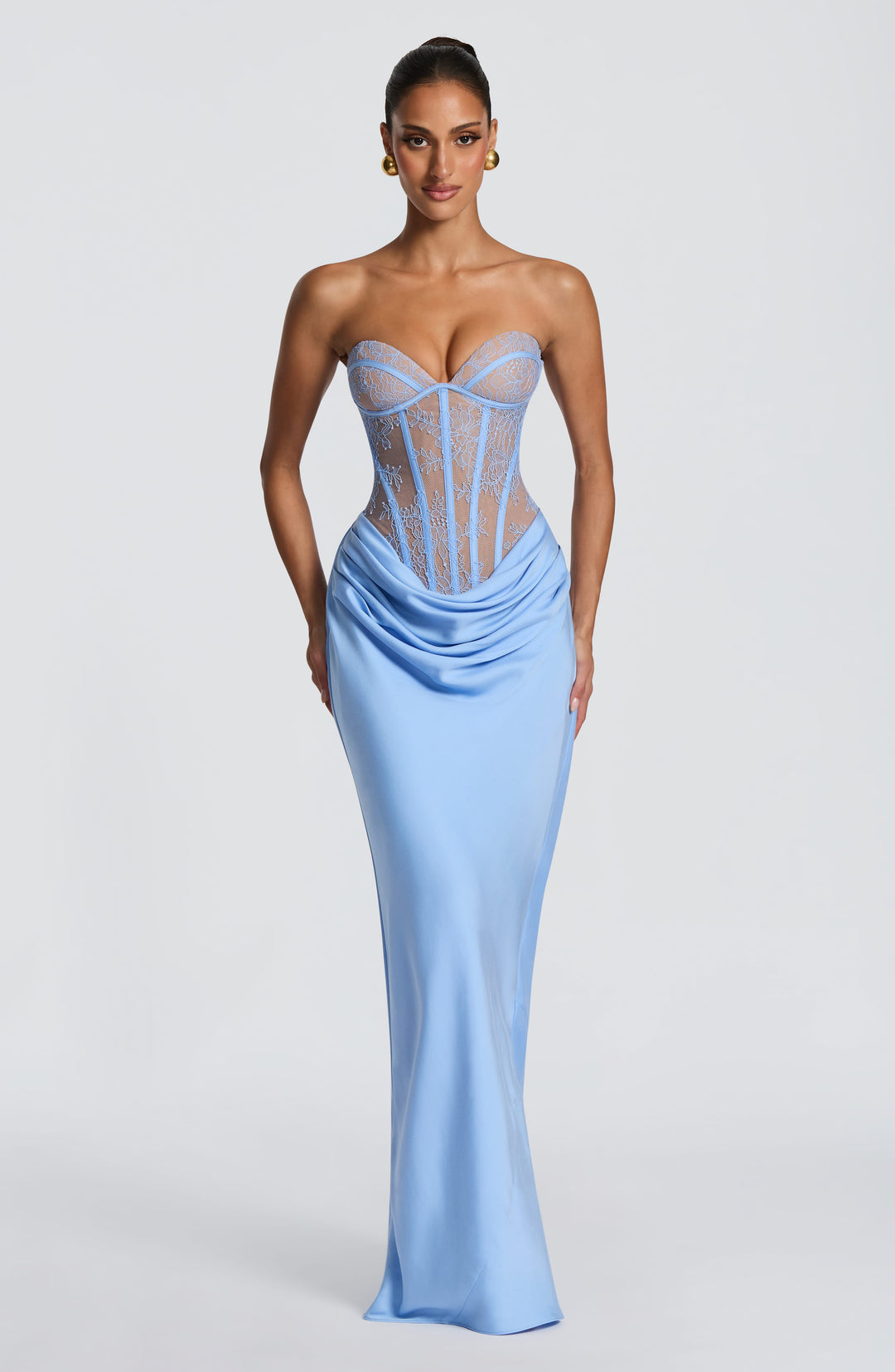 Evangeline | Strapless Maxi Dress