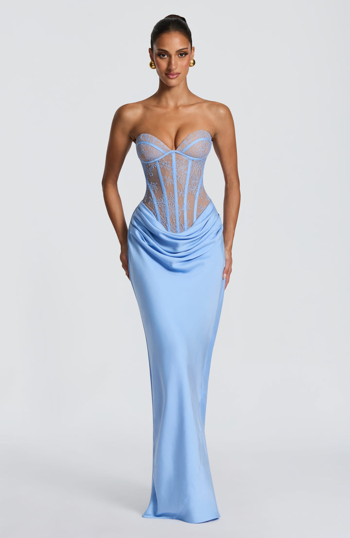 Evangeline | Strapless Maxi Dress