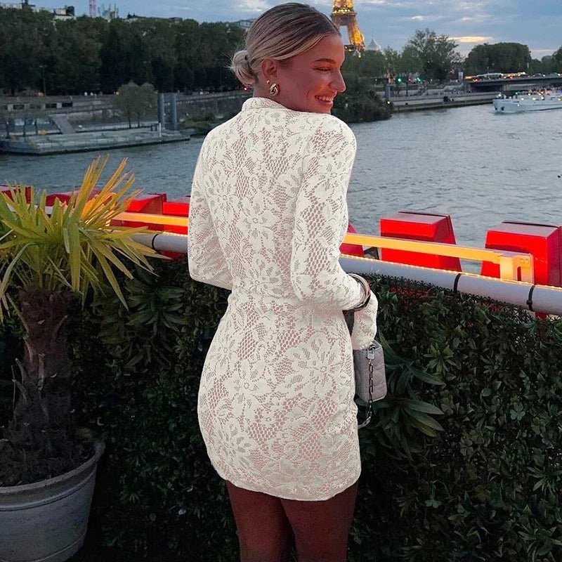 Kaya | Elegant Lace Dress in first_variant_option1 | Elegant Women&