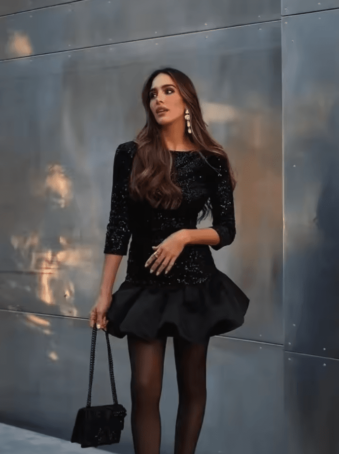 Keyla | Ruffled Hem Dress in first_variant_option1 | Elegant Women&