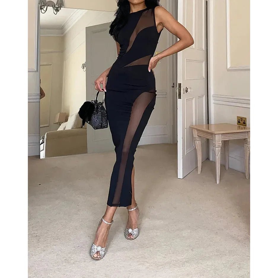 Kyra | Elegant Black Dress in first_variant_option1 | Elegant Women&