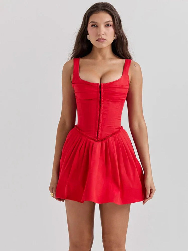 Lacey | Bold Corset Dress in first_variant_option1 | Elegant Women&