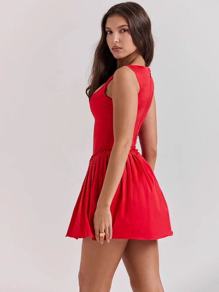Lacey | Bold Corset Dress in first_variant_option1 | Elegant Women&