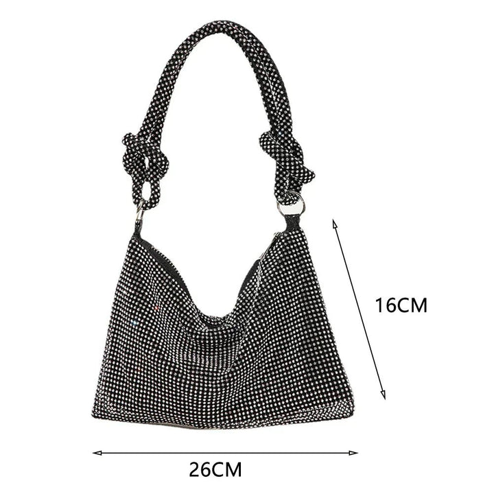 Lena | Rhinestones Handbag in first_variant_option1 | Elegant Women&